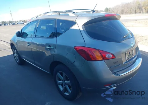 2010 Nissan Murano Sl z USA, uszkodzony, nr VIN JN8AZ1MU4AW011261
